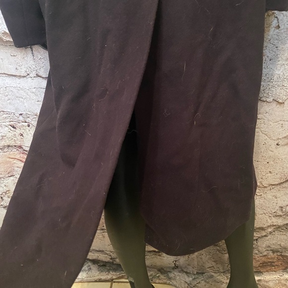 Arzani Black Cashmere/Wool Maxi Coat from Italy - Picture 6 of 10